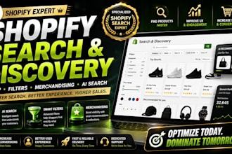 optimize shopify search and discovery with filters merchandising design redesign