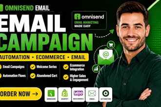 setup omnisend email campaign omnisend automation omnisend ecommerce email
