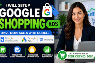 setup google shopping ads