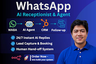 build n8n whatsapp ai agent for lead followup and sales automation