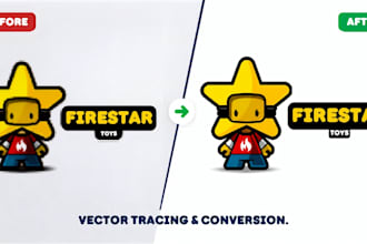 vectorize any logo or image into clean ai, eps, svg, PDF