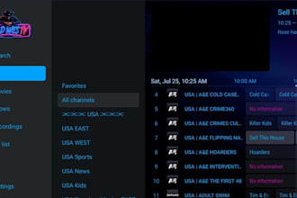 rebrand professional iptv app with admin panel