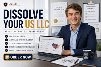 dissolve your US llc and file articles of dissolution accurately
