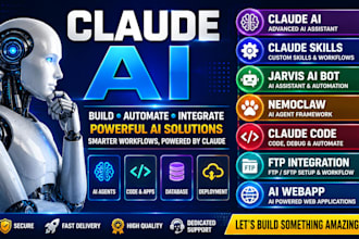 claude ai  claude skills jarvis ai bot nemoclaw  claude code ftp  ai webapp