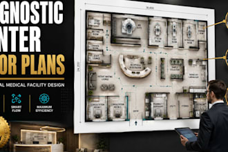 design diagnostic center floor plans for medical facilities