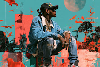 do album cover design, mixtape cover art, single cover art