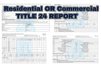 prepare cf1r title 24 energy reports for adu and garage conversion permits