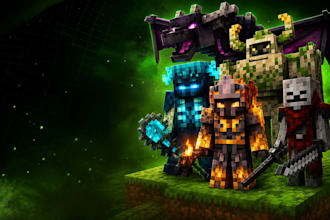 create custom minecraft blockbench 3d models and mobs