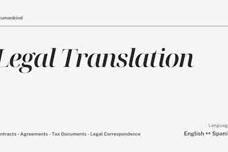 translate legal documents between english and spanish