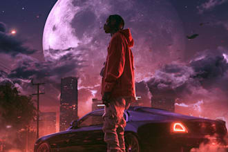design album cover art or single cover artwork