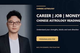 read your career job business and money with chinese astrology
