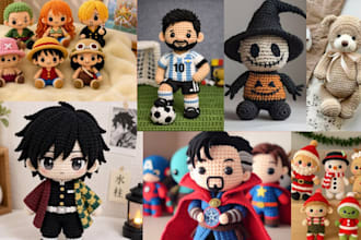 create custom crochet and amigurumi patterns with step by step guide