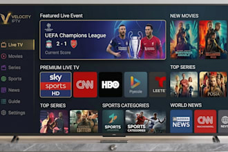 rebrand ibo player with anti block protection and admin panel for firestick