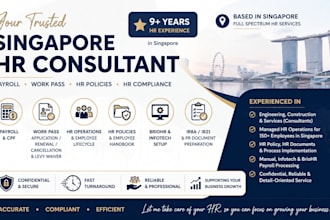 manage your singapore payroll, HR and work pass administration