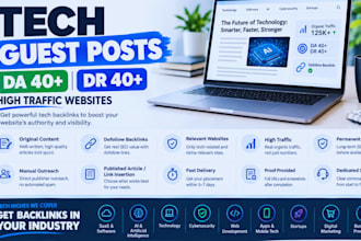 write and publish tech guest posts on high authority tech blogs