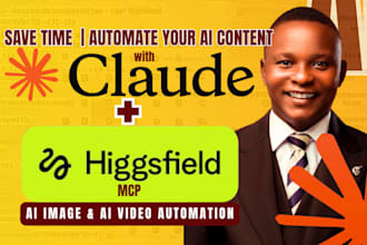 claude higgsfield mcp claude ai image video ads content automation higgs field