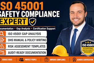 prepare your iso 45001 health and safety documentation and gap analysis