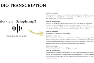 transcribe audio and video accurately