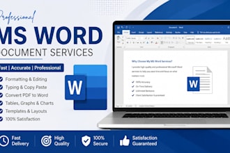 microsoft word typing and formatting