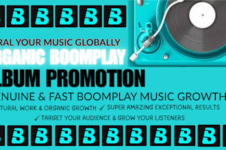 do best organic boomplay album promotion for real growth using email ads