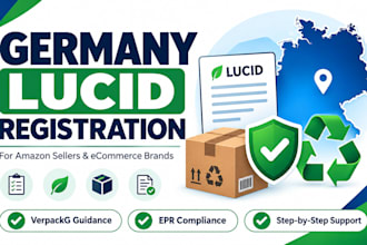 help amazon sellers with germany lucid registration and epr compliance