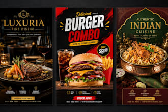 design a flyer, poster, brochure, business card