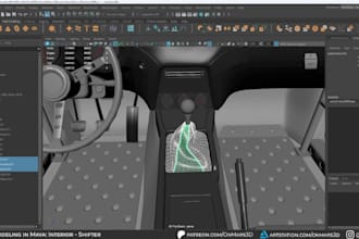car interior cad, dashboard design interior trim, mechanical cad solidworks, stl
