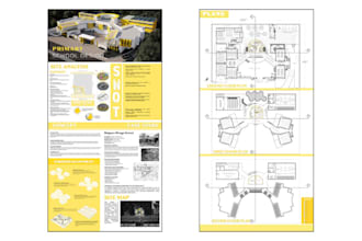 design your architectural presentation panel or board