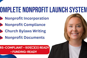 launch your 501c3 nonprofit with a complete nonprofit formation system