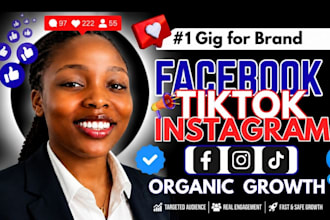 manage and grow your facebook instagram tiktok page followers organically