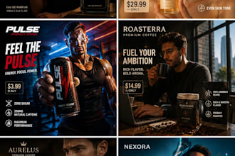 create realistic ai product ads custom images and thumbnails