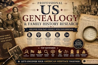research your family history, family tree and genealogy research for US ancestry