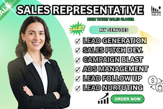 b2b sales rep online sales closer lead generation sales representative sdr