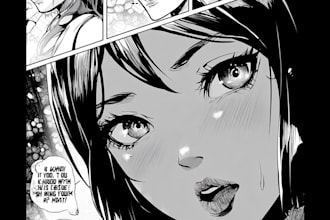 design professional comic book pages covers and layouts