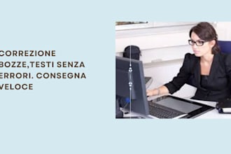 correggero e rivedro i tuoi testi in italiano tesi e articoli