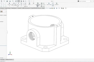 reverse engineer die cast enclosures stl to production cad ready in solidworks