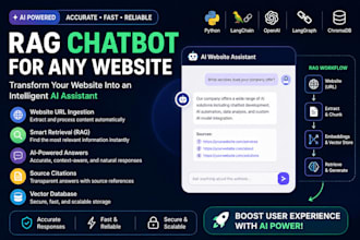 create an ai chatbot using rag, langchain, and openai groq