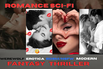 be your custom erotica or romance fiction story ghostwriter