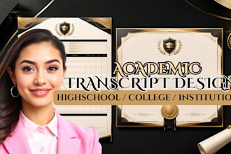 create professional certificate diploma award and college highschool transcript