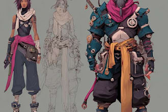 design fantasy concept characters for games and stories