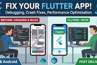 fix bugs or add features to your flutter app fast