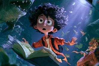 do cartoon book cover book cover art design