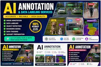 accurate ai data annotation, image labeling and data tagging