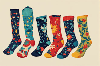 socks design unique socks design