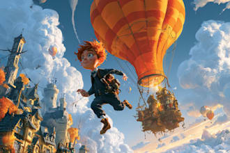 stunning cartoon book cover art for kids