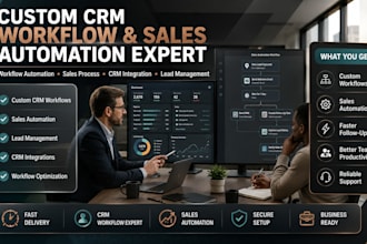 build custom workflows and automate your sales process