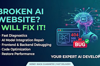 fix, debug, and restore your broken ai web application