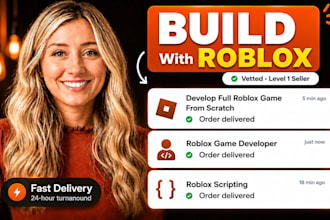 develop full roblox game from scratch, roblox game developer, roblox scripting
