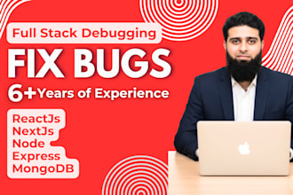 fix react bugs, nextjs, javascript, typescript frontend bugs