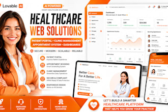 build lovable ai patient portal healthcare dashboard clinic management software